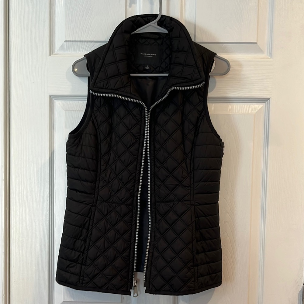Michael Kors Black Quilted Vest